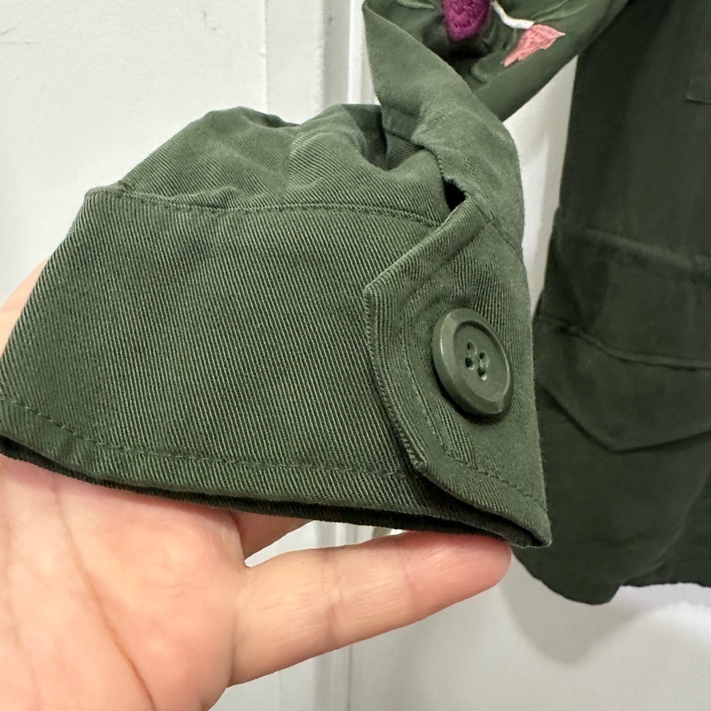 BB Military Embroidery Jacket Sz S - Picture 8 of 11